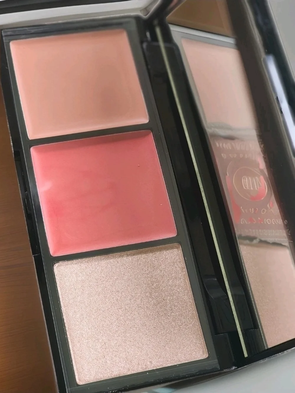 Laura Geller Rosy and Bright Lip & Cheek Palette - Pink/Coral